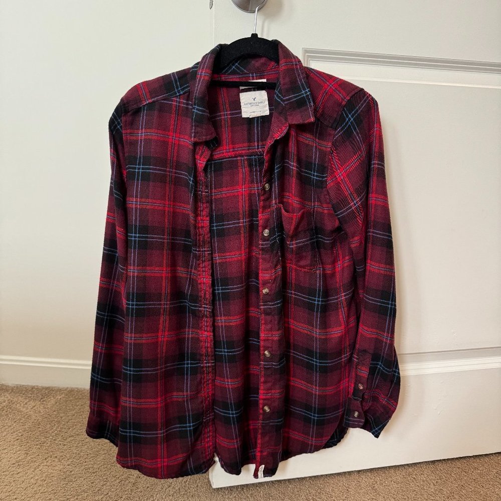 AEO Boyfriend Fit Flannel